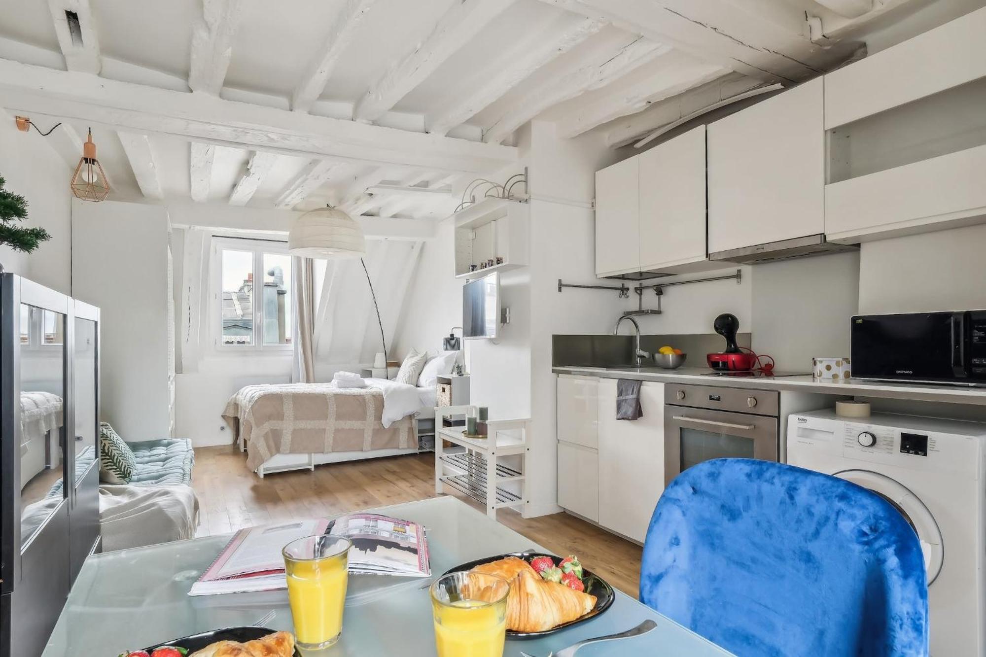 Апартаменты Flat Near Le Louvre Париж Экстерьер фото