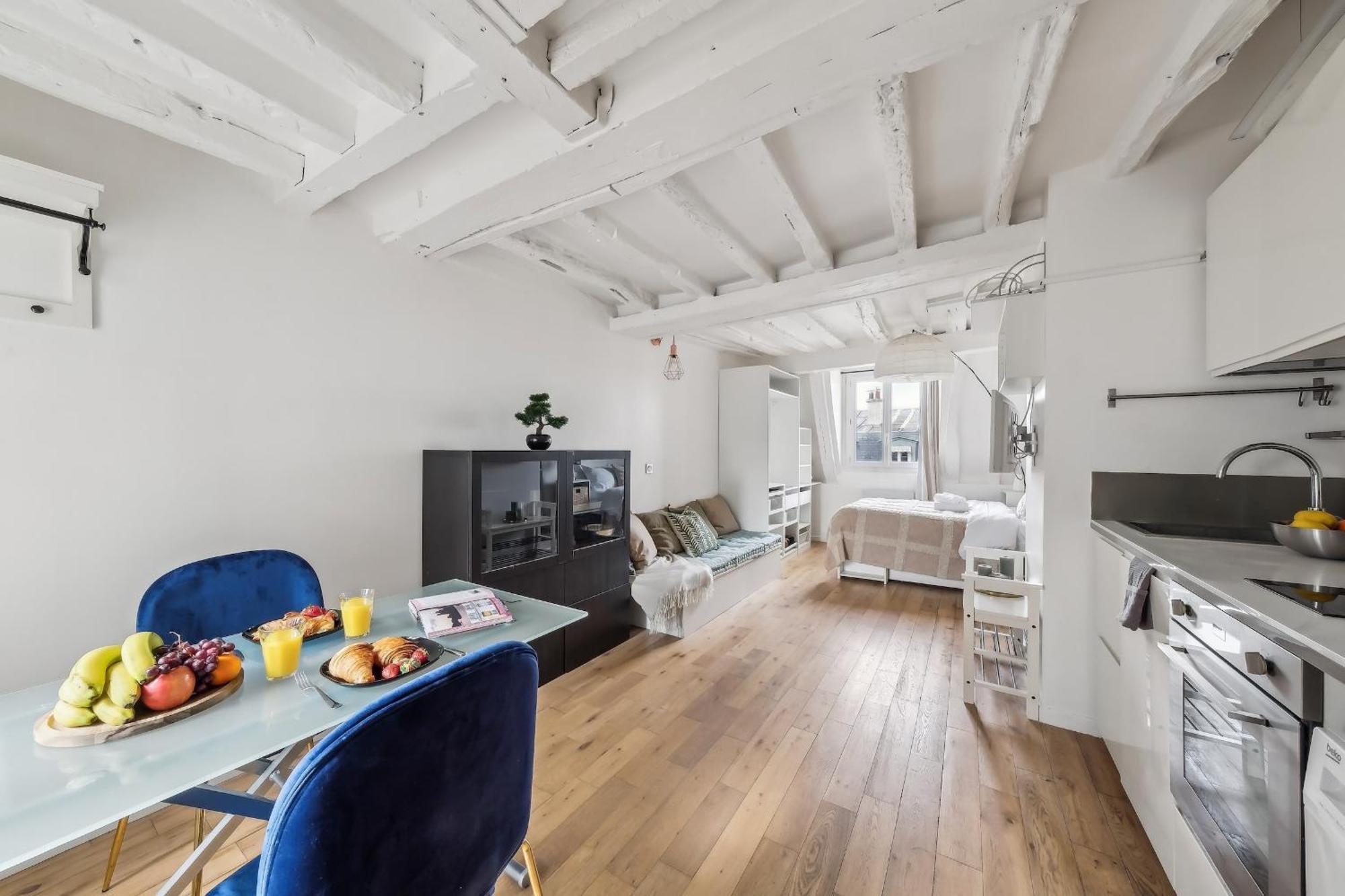 Апартаменты Flat Near Le Louvre Париж Экстерьер фото